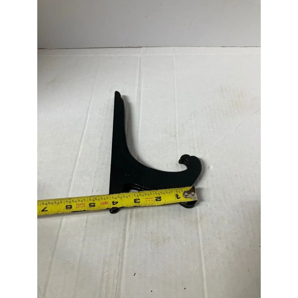Black Wooden Easel Display Stand Folding‎ Picture Plate Holder Decorative